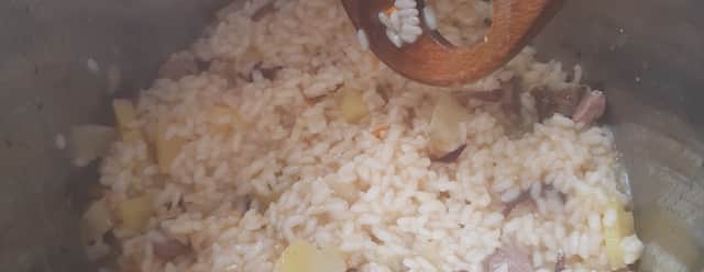 risotto con la instanpot